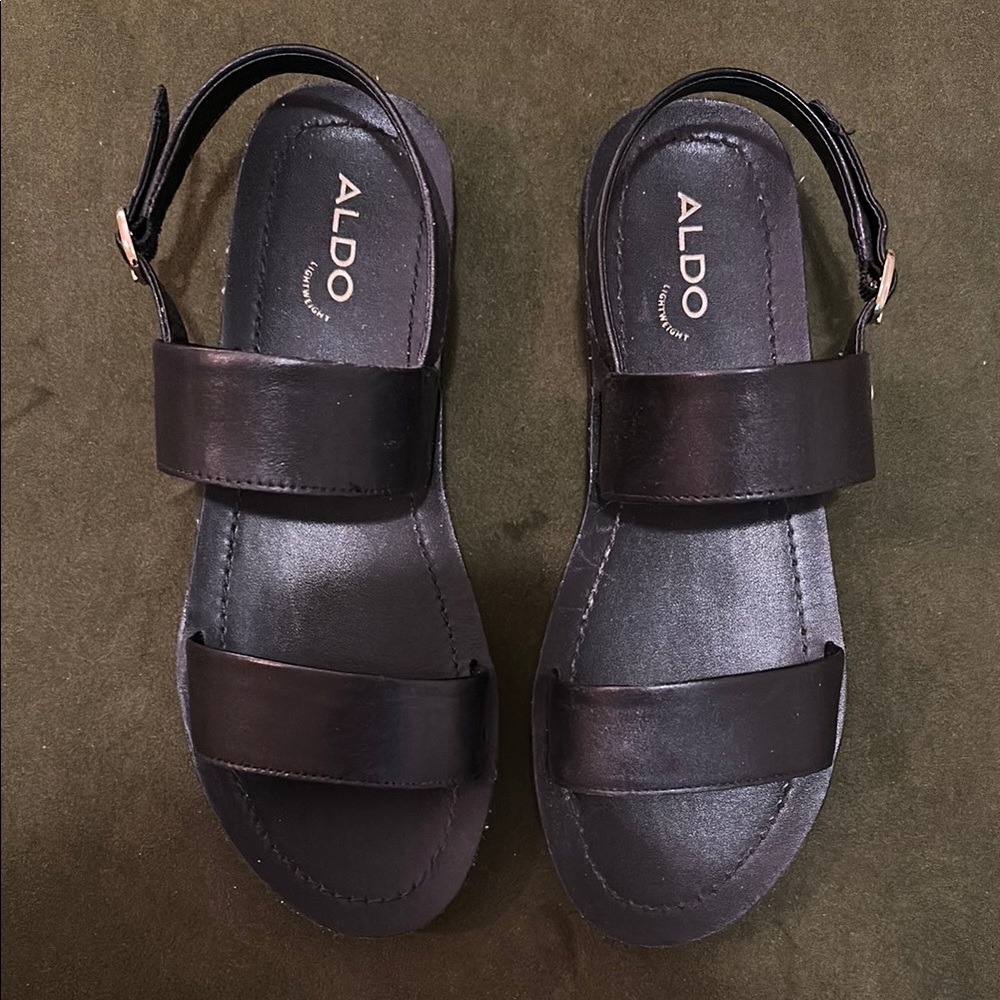 Aldo Black Sandals